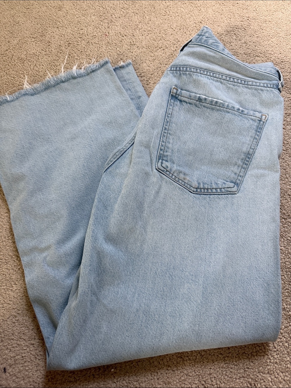 Agolde Wide Leg Jeans